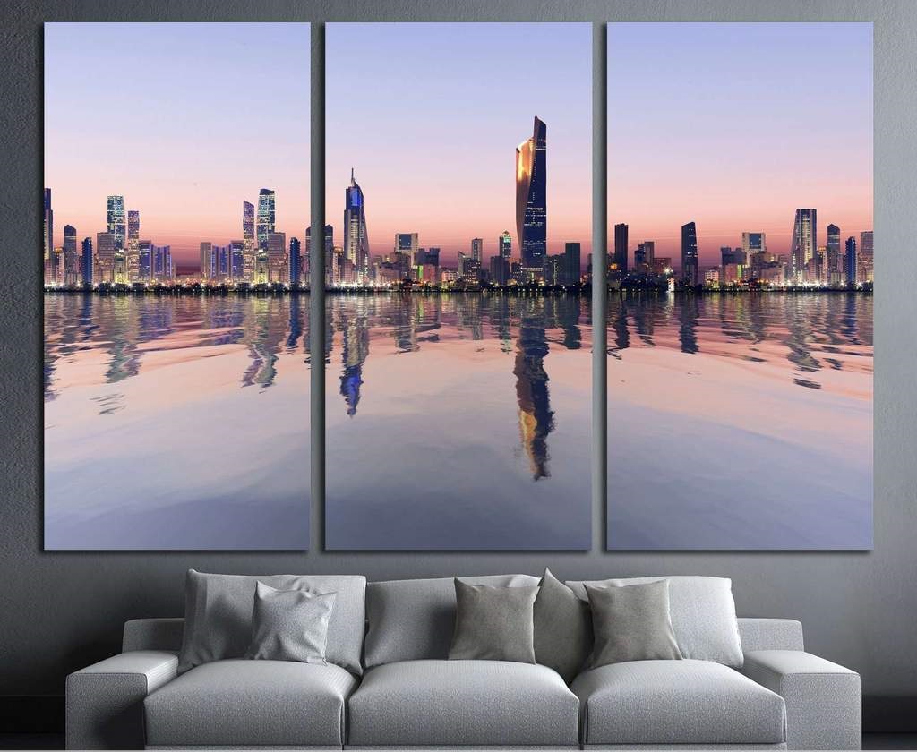 beautiful-dawn-view-of-kuwait-cityscape-no-2327-3-panel-canvas-print-wall-art-zellart_1024x1024